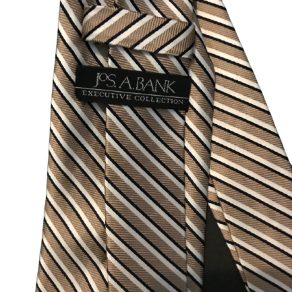 Jos. A. Bank Executive Collection Striped Tie - NWT! - Picture 2 of 4